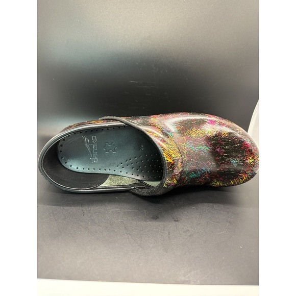 Dansko Professional Clogs Womens 8-8-1/2 EU 39 Patent Leather Slip On Shoes - Picture 13 of 13